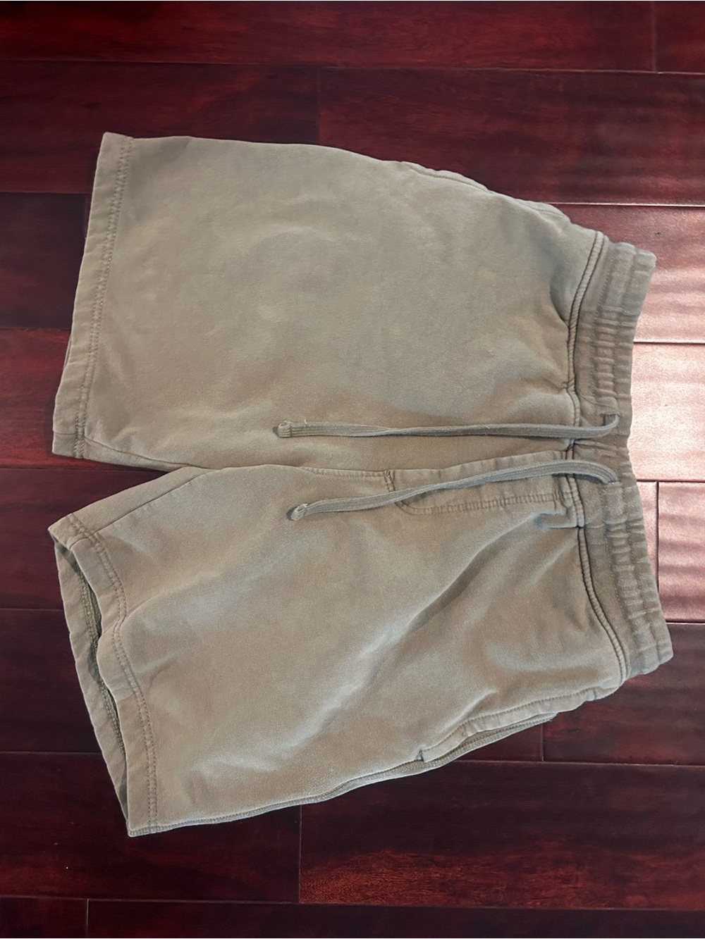American Eagle Outfitters Olive Drawstring Athletic Shorts